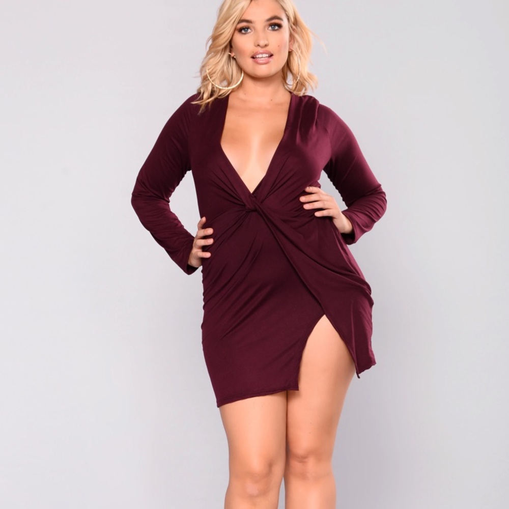 Fashion Nova Sugar Frenzy Dress Size XL